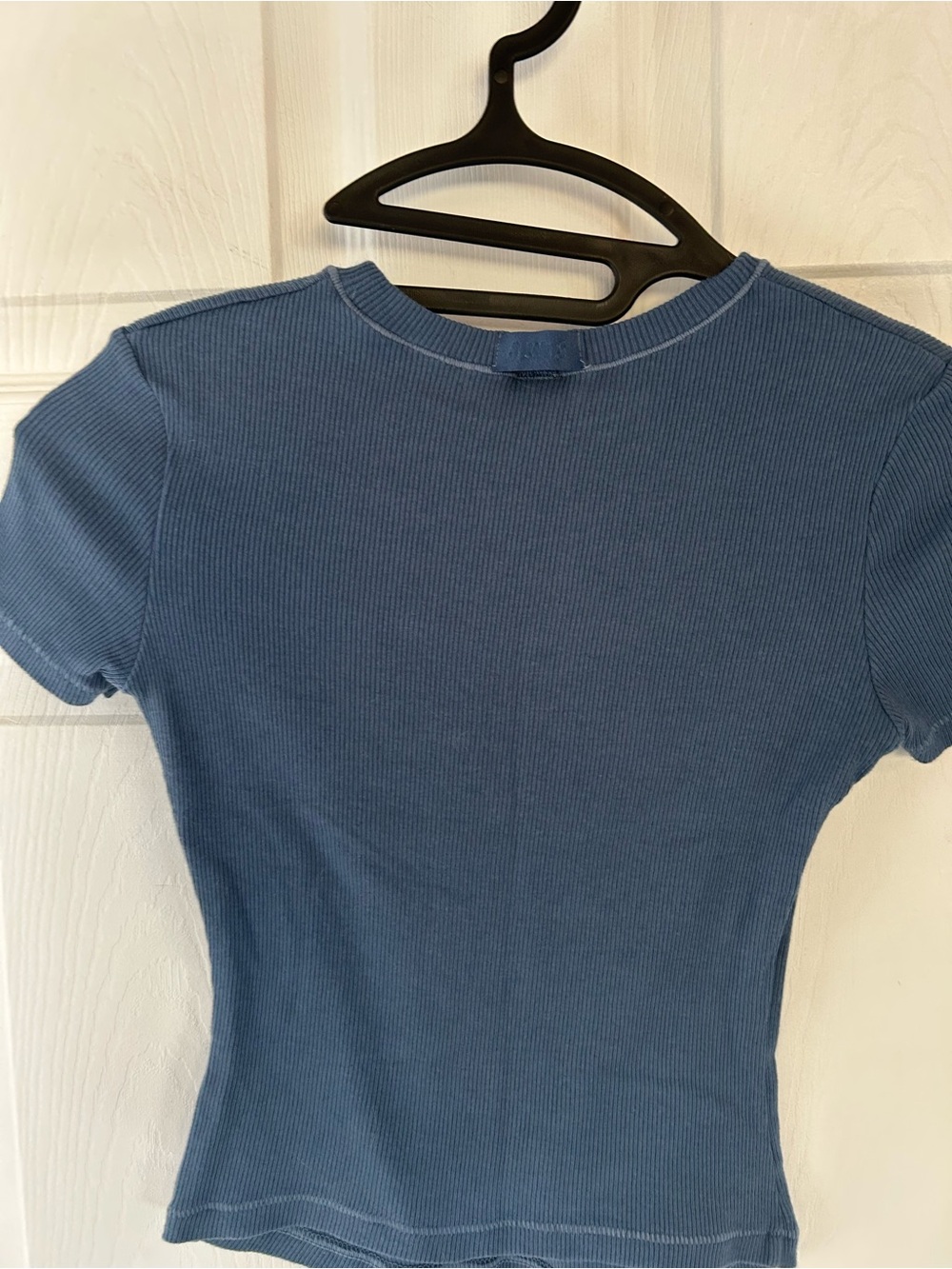 Skims Cotton Rib Tee - Picture 4 of 5